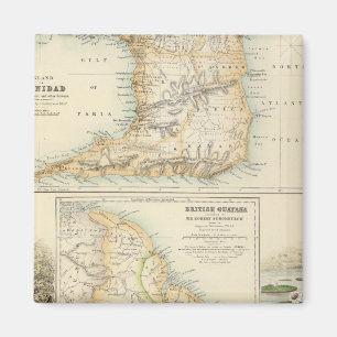 British Possessions an der Nordostküste Magnet