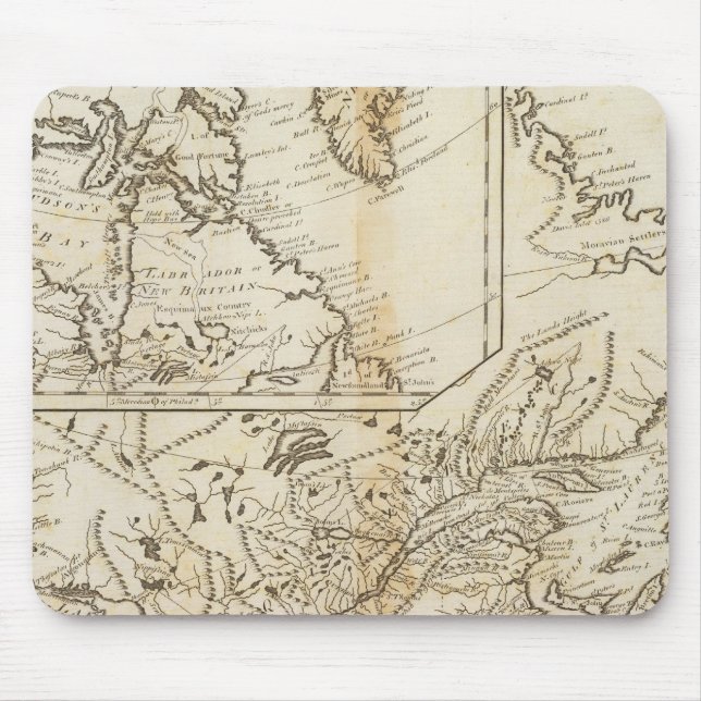 British Possessions in Nordamerika 2 Mousepad (Vorne)