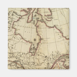 British Possessions in Nordamerika Magnet