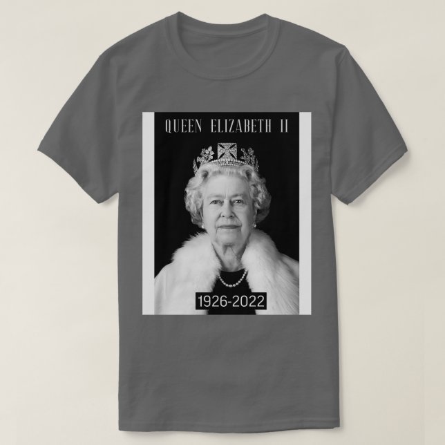 British Queens Platinum Jubilee - Ehrung der Eli T-Shirt (Design vorne)