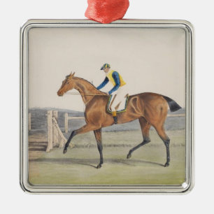 British Racehorse (Die Herzogin) Ornament Aus Metall