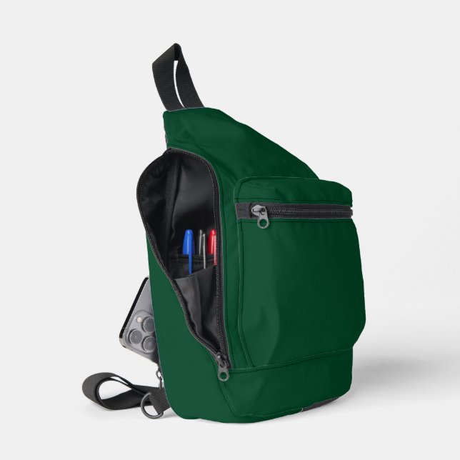 British Racing Green Crossbody Bag (Offen)