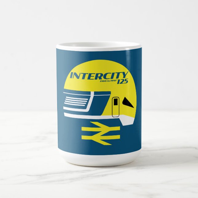 British Rail Intercity Classic Train Enthusiast Kaffeetasse (Mittel)
