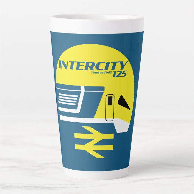 British Rail Intercity Classic Train Enthusiast Milchtasse (Vorderseite)