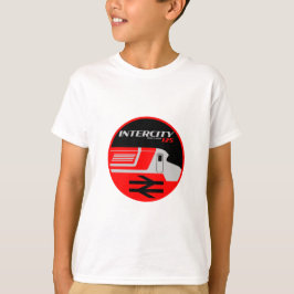 British Rail Intercity Classic Train Enthusiast T-Shirt