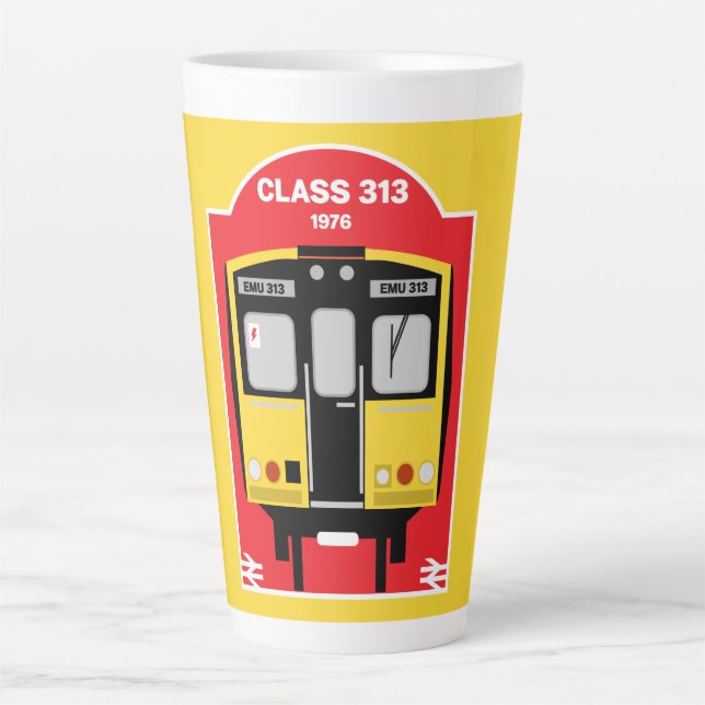 British Rail Train Geeks Milchtasse (Vorderseite)