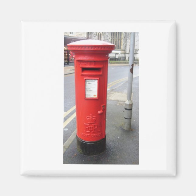 British Red Post Box Magnet (Vorne)