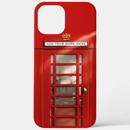 British Red Telefone Booth Personalisiert Case-Mate iPhone Hülle