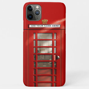 British Red Telefone Box Personalisiert Case-Mate iPhone Hülle