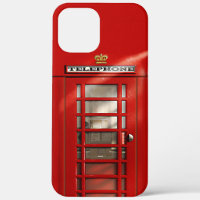 British Red Telefone Stand