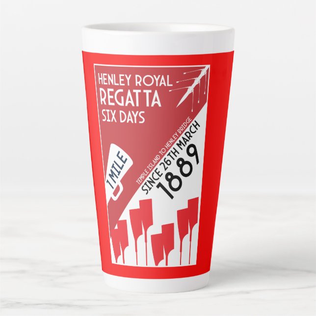 British River Thames Regatta Milchtasse (Vorderseite)