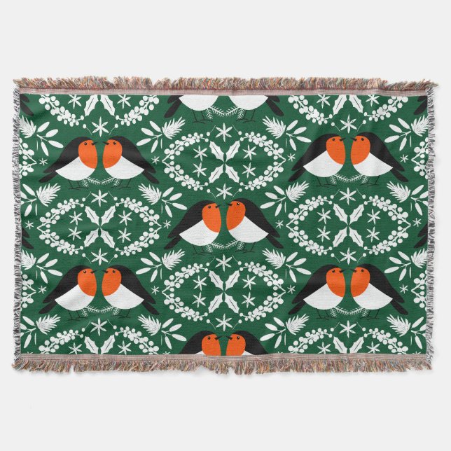 British Robin RedBrust Decke (Vorderseite)