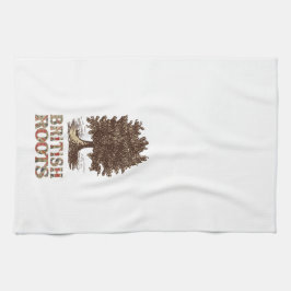 British Roots Family Tree Tee Handtuchhandtuch Han Handtuch
