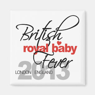 British Royal Baby Fever - Prince George Magnet