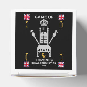 British Royal Coronation King Charles III Geschenkschachtel