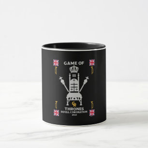 British Royal Coronation King Charles III Tasse