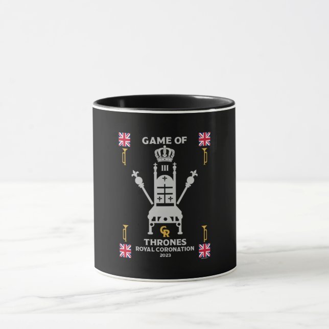 British Royal Coronation King Charles III Tasse (Zentrum)