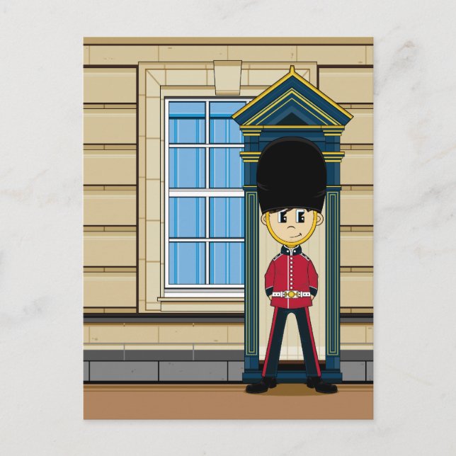 British Royal Guard Postcard Postkarte (Vorderseite)