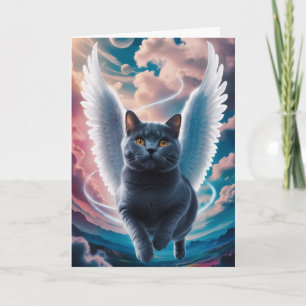 British Shorthair Angel Karte
