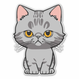 British Shorthair Aufkleber