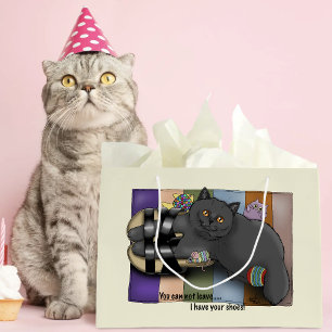 British Shorthair Cat Sandals Funny Niedlich Große Geschenktüte
