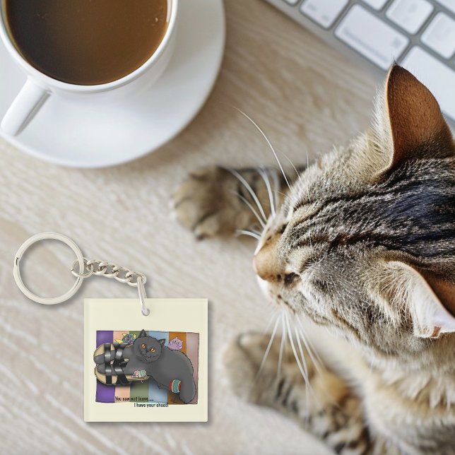 British Shorthair Cat Sandals Funny Niedlich Schlüsselanhänger (Von Creator hochgeladen)