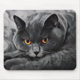 British Shorthair Kitty Mousepad