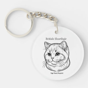 British Shorthair Schlüsselanhänger