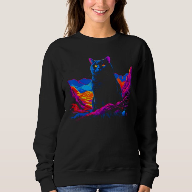 British Shorthair Sweatshirt (Vorderseite)