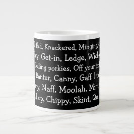 British Slang Jumbo-Tasse