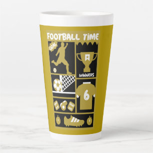 British Soccer Football Milchtasse