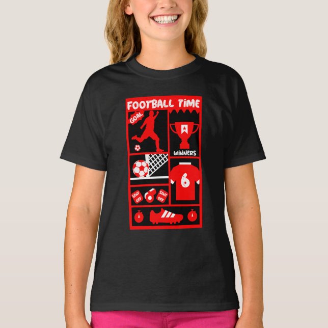 British Soccer Football T-Shirt (Vorderseite)