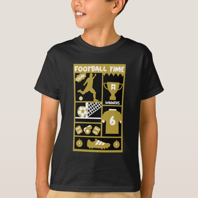 British Soccer Football T - Shirt (Vorderseite)