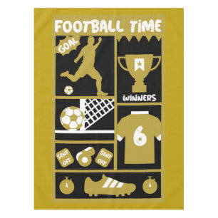 British Soccer Football Tableclout Tischdecke