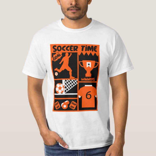 British Soccer T - Shirt (Vorderseite)