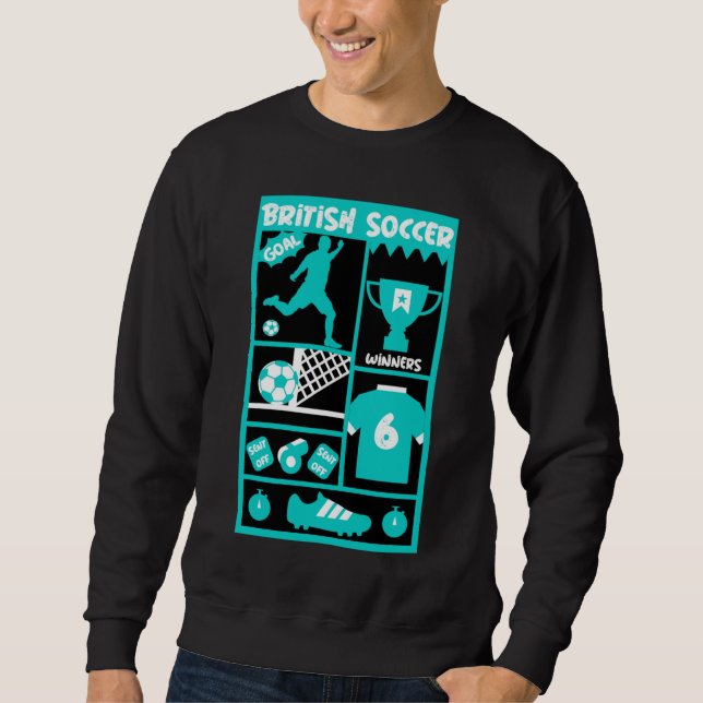 British Soccer T - Shirt (Vorderseite)