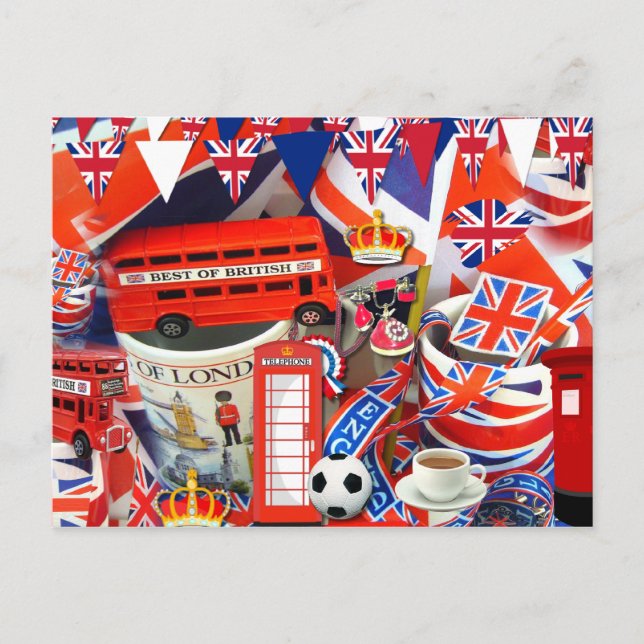 British Souvenirs Postcard Postkarte (Vorderseite)