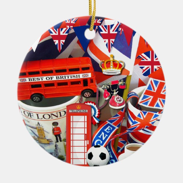 British Souvenirs Weihnachtsschmuck (Vorne)