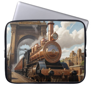 British Steam Train Verlasst London Laptopschutzhülle