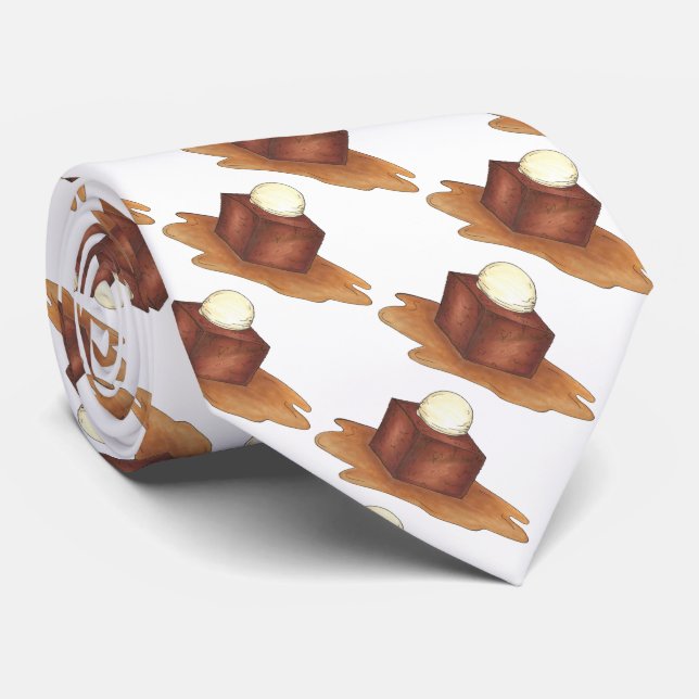 British Sticky Toffee Pudding English Dessert Kraw Krawatte (Gerollt)