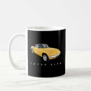 British Super Cars Lotus Elan Kaffeetasse