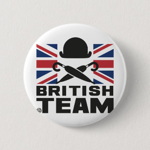 BRITISH TEAM 2 BUTTON