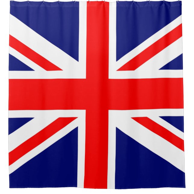 British Union Jack Duschvorhang (Vorderseite)