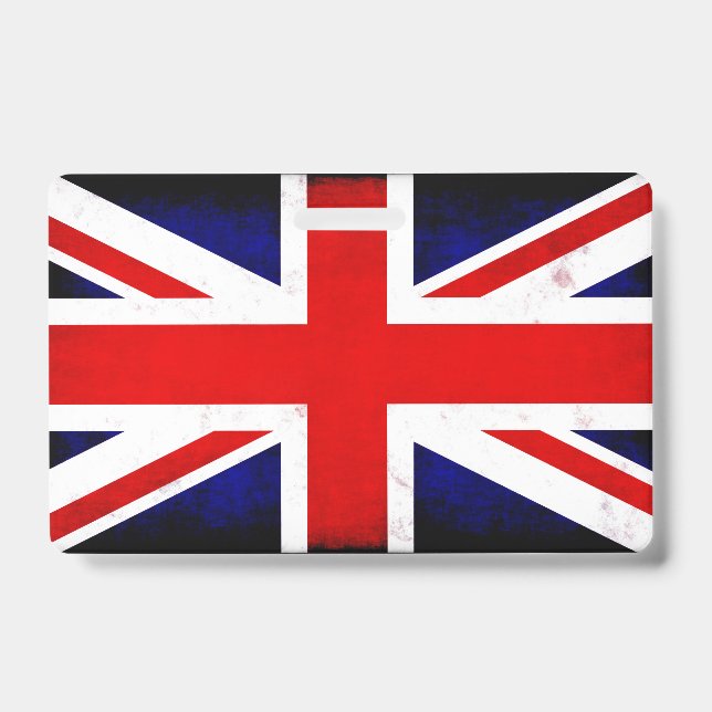 British Union Jack Flag Ausweis (Vorderseite)
