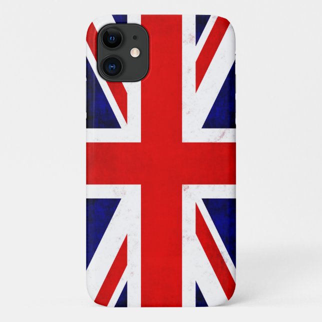 British Union Jack Flag Case-Mate iPhone Hülle (Rückseite)