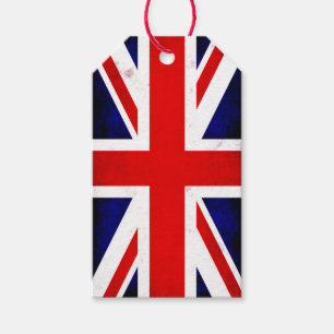 British Union Jack Flag Geschenkanhänger