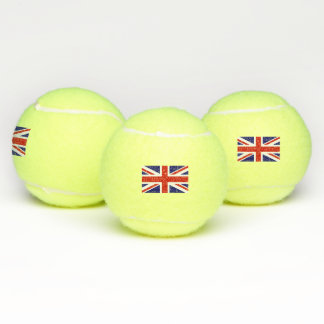 British Union Jack Flag Tennisbälle