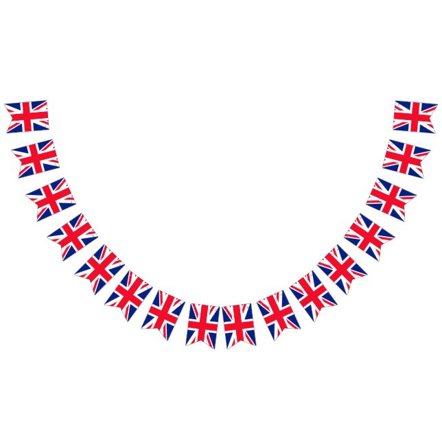 British Union Jack Wimpelkette (Alle)