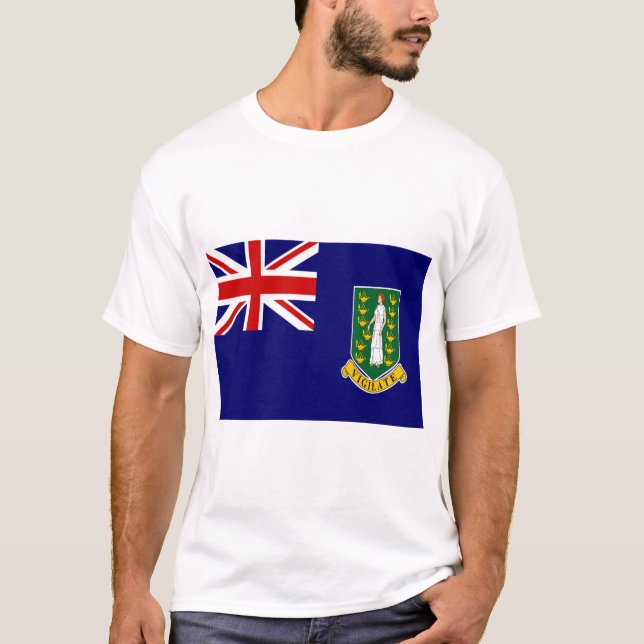 british virgin islands flag T-Shirt (Vorderseite)