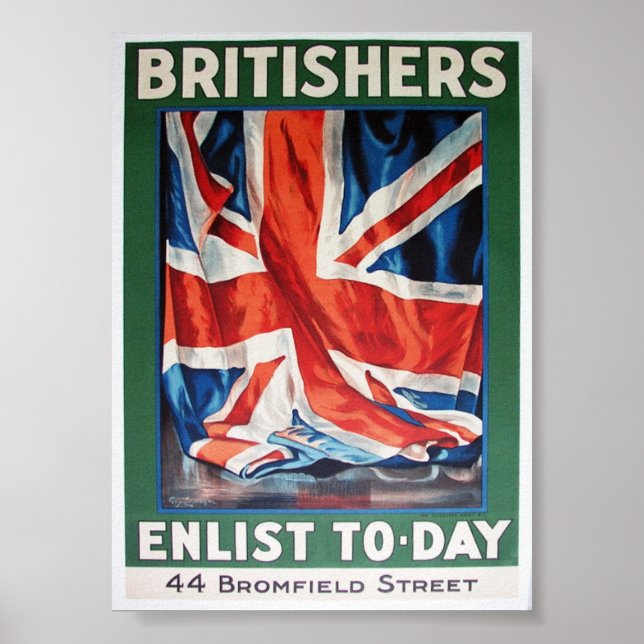 britishers enlist poster (Vorne)